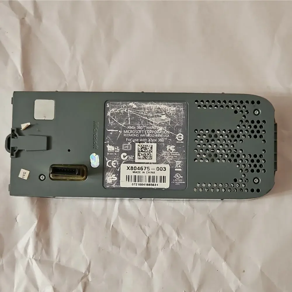 Microsoft Xbox 360 OEM 20GB Hard Drive HDD Gray X804675-003 Untested
